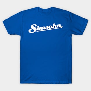 Simsohn logo (white) T-Shirt